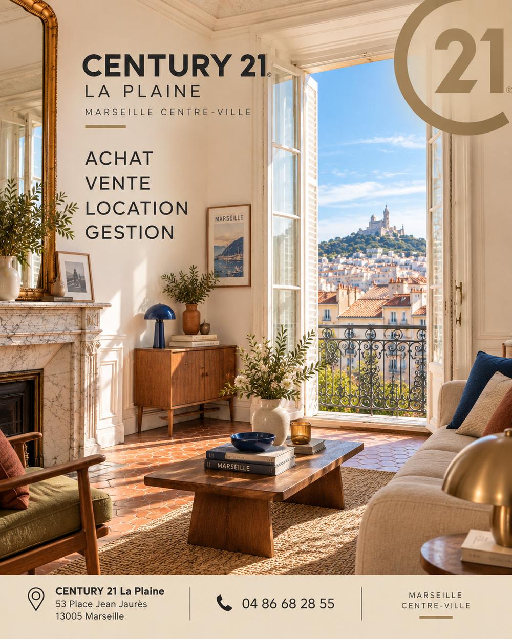 CENTURY 21 La Plaine Marseille centre ville
