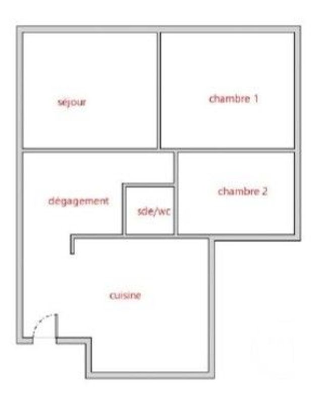 Appartement F3 à louer - 3 pièces - 48.61 m2 - MARSEILLE - 13001 - PROVENCE-ALPES-COTE-D-AZUR - Century 21 La Plaine